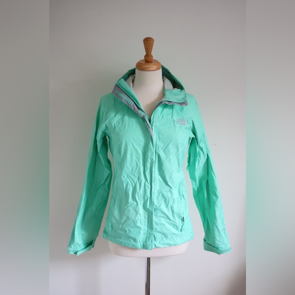 The North Face Jackets & Blazers - The North Face Zip-up Jacket with Hood Extra Small (XS) Seafoam Green with Hood